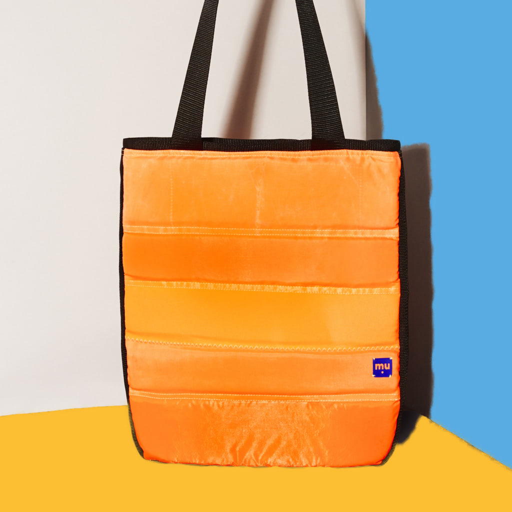 Upcycled tote-bag by Makers unite