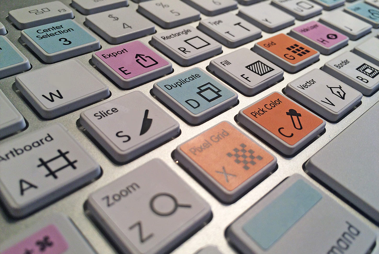 Keyboard Stickers for Designers — Swag Fair